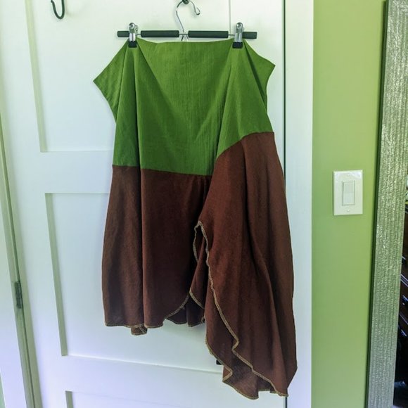 Secret Lentil OOAK Skirt 2x - Picture 4 of 8